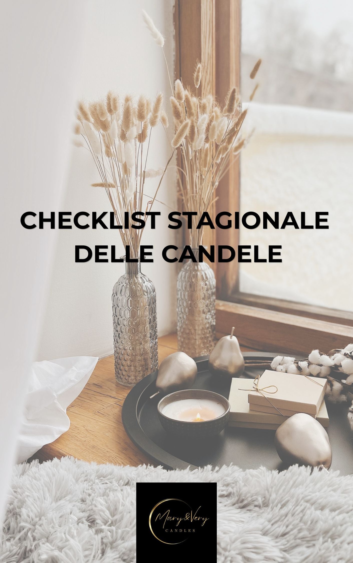 CHECKLIST STAGIONALE  DELLE CANDELE